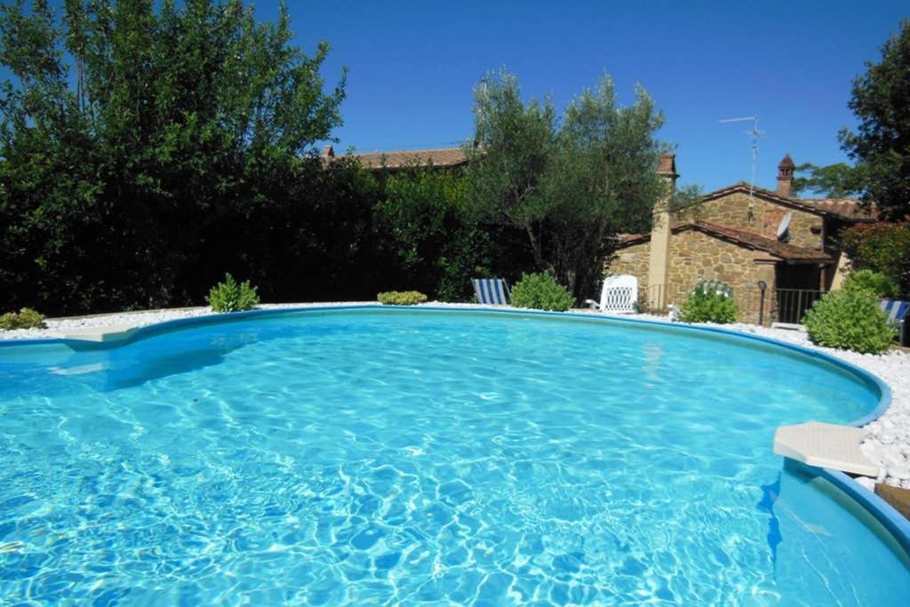 Tuscan Charme Of Cottage Roccaio Countryside Cortona Castiglion Fiorentino Eksteriør billede