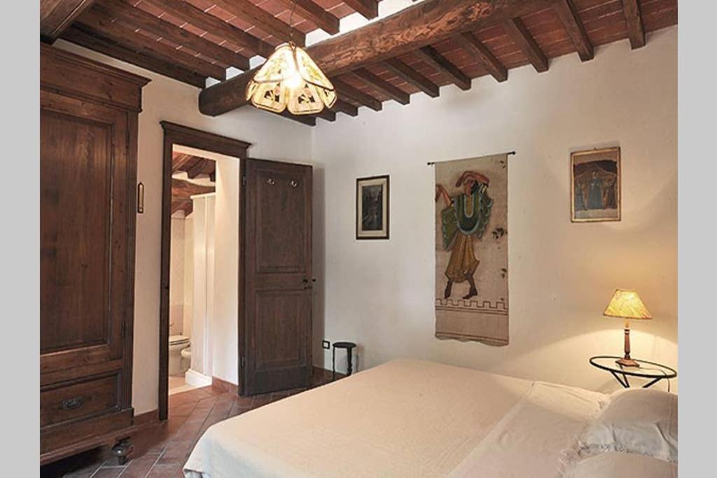 Tuscan Charme Of Cottage Roccaio Countryside Cortona Castiglion Fiorentino Eksteriør billede