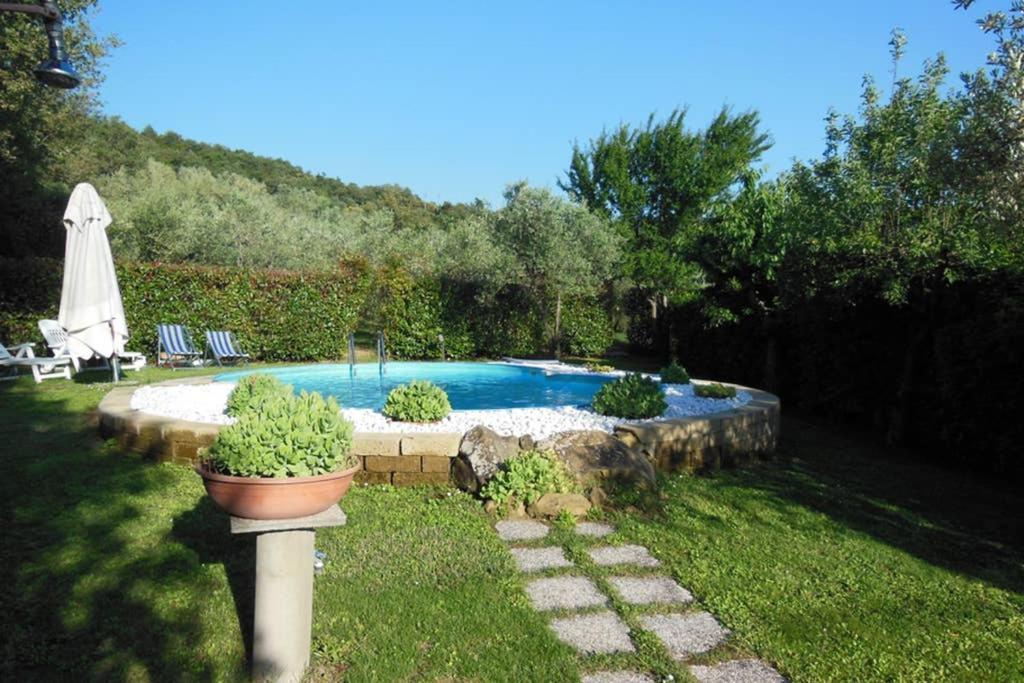Tuscan Charme Of Cottage Roccaio Countryside Cortona Castiglion Fiorentino Eksteriør billede