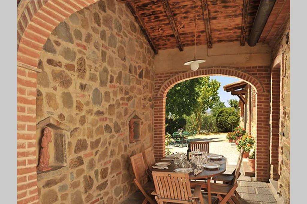 Tuscan Charme Of Cottage Roccaio Countryside Cortona Castiglion Fiorentino Eksteriør billede