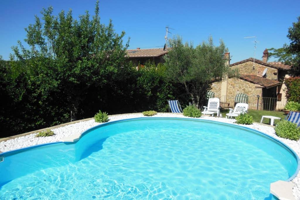 Tuscan Charme Of Cottage Roccaio Countryside Cortona Castiglion Fiorentino Eksteriør billede