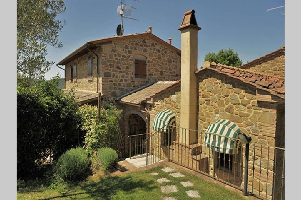 Tuscan Charme Of Cottage Roccaio Countryside Cortona Castiglion Fiorentino Eksteriør billede