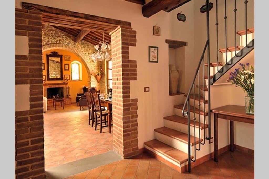 Tuscan Charme Of Cottage Roccaio Countryside Cortona Castiglion Fiorentino Eksteriør billede