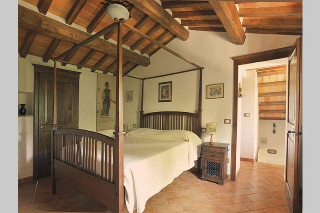 Tuscan Charme Of Cottage Roccaio Countryside Cortona Castiglion Fiorentino Eksteriør billede