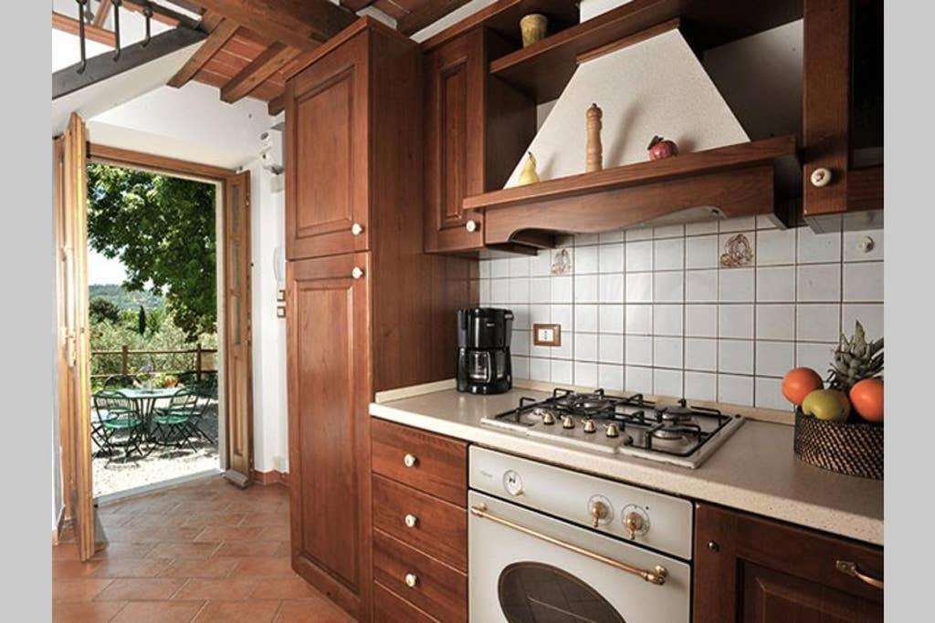 Tuscan Charme Of Cottage Roccaio Countryside Cortona Castiglion Fiorentino Eksteriør billede